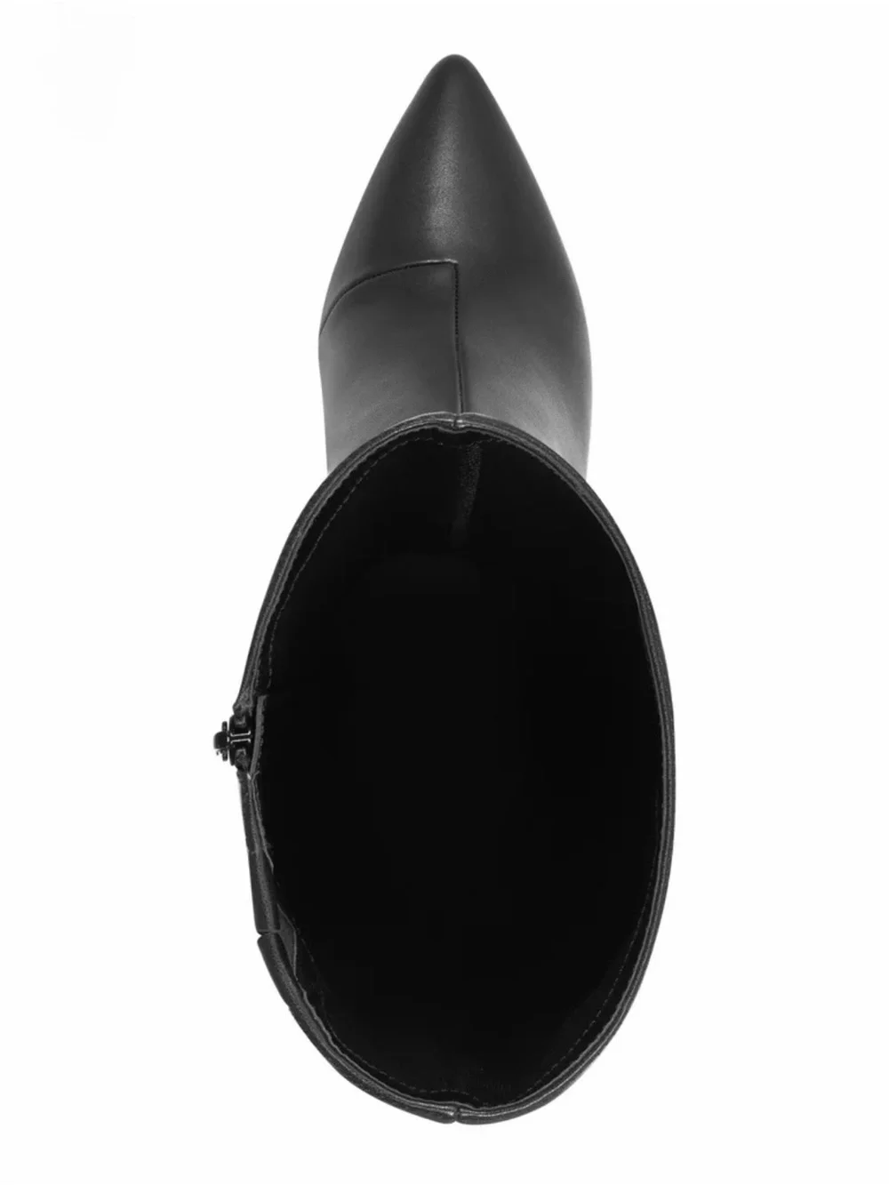 I.N.C. International Concepts Rajel Dress Boots in black smooth faux leather NIB